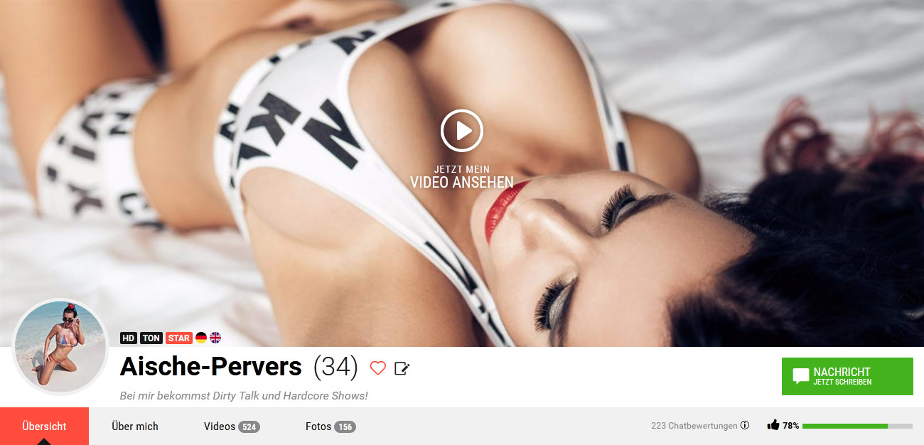 Aische Pervers – Praller, versaut und steht auf Anal Sex