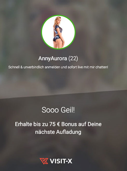75Euro Bonus für Anny Aurora