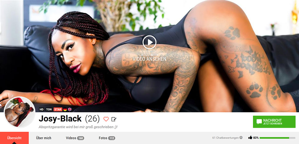 Profil Josy Black