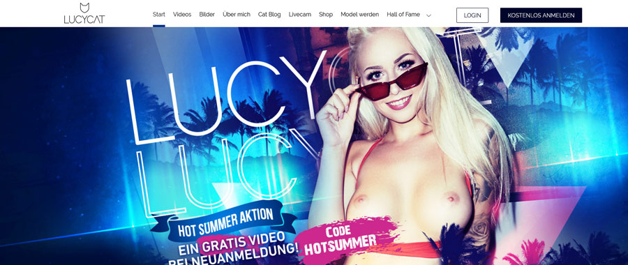 Lucy Cat - Die offizielle Website