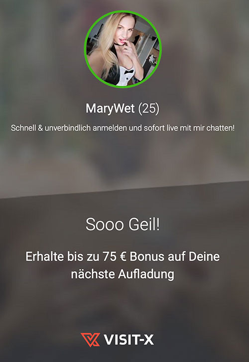 75Euro Bonus für Mary Wet