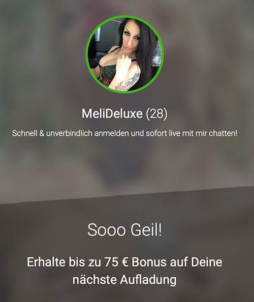 75Euro Bonus für Meli Deluxe